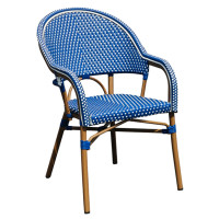 Крісло DC357C Blu з підлокітниками